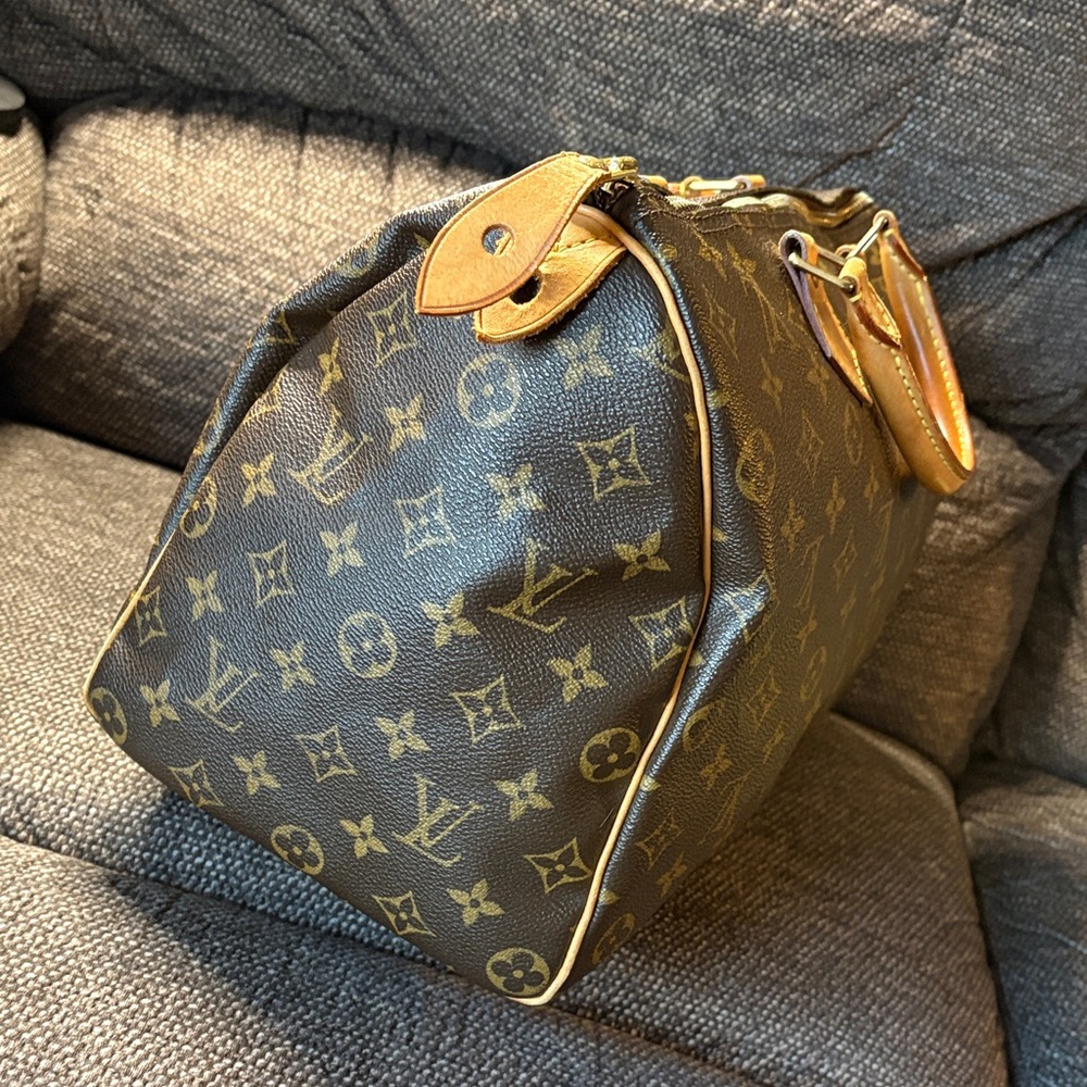 Louis Vuitton Speedy 35 Monogram Canvas Boston Bag Vintage - Picture 5 of 17